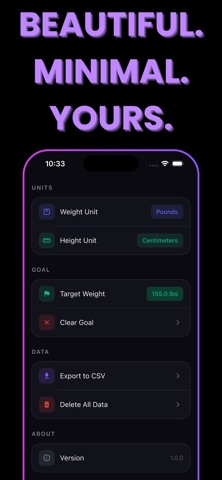 Weight Tracker: Weighy Screenshot 8 of 8