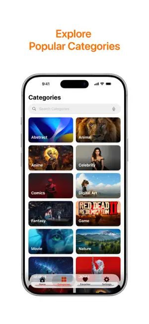Glassora: Wallpapers HD, 4K screenshot 2