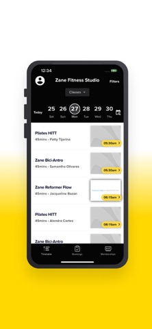 Zane Fitness Studio screenshot