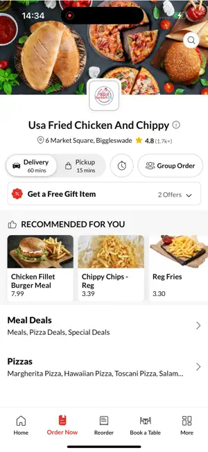 USA Fried Chicken And Chippy screenshot 4