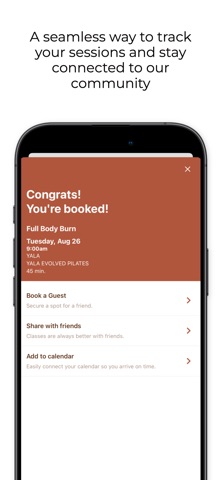 YALA EVOLVED PILATES Screenshot 2 of 4