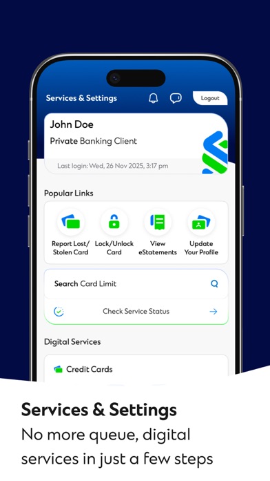 SC Mobile Singapore iPhone screenshot 10 - Finance app