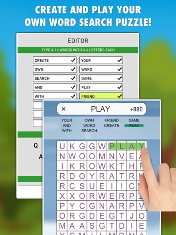 Word Search Games PRO iPad screenshot