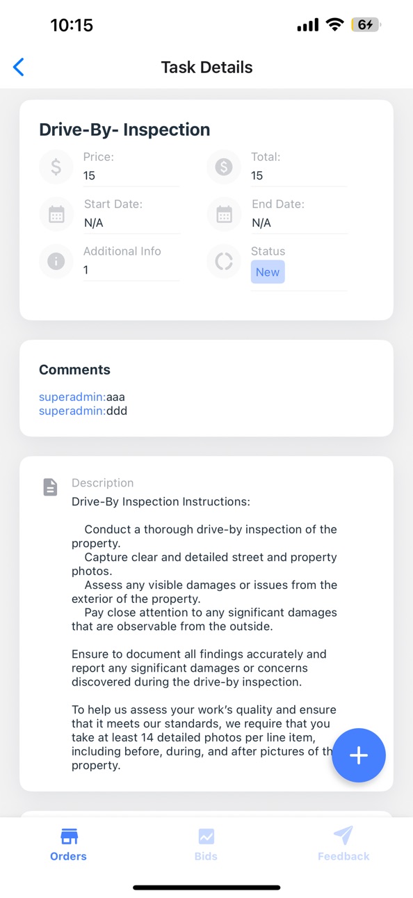 iPhone screenshot