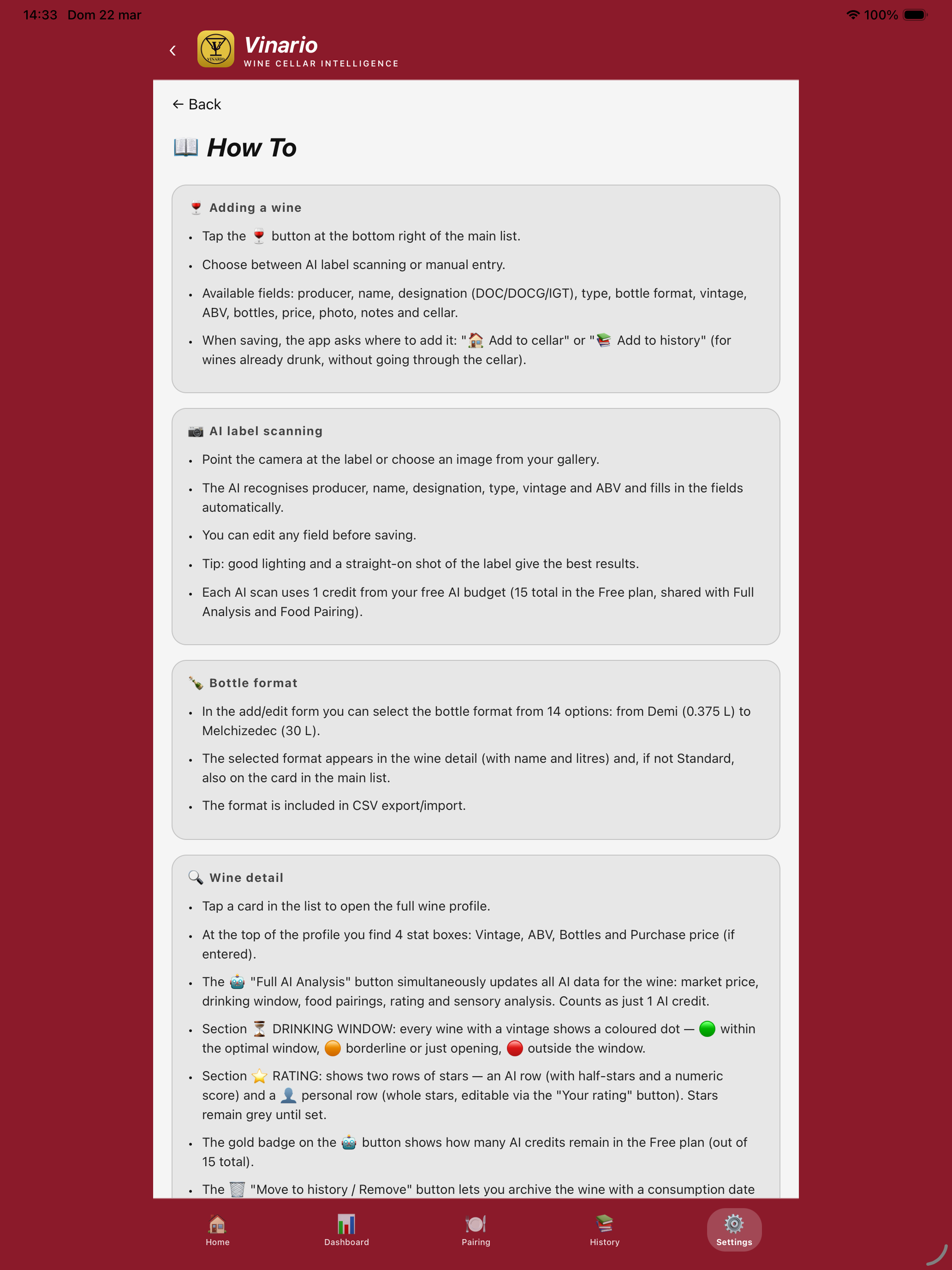 Vinario screenshot 13