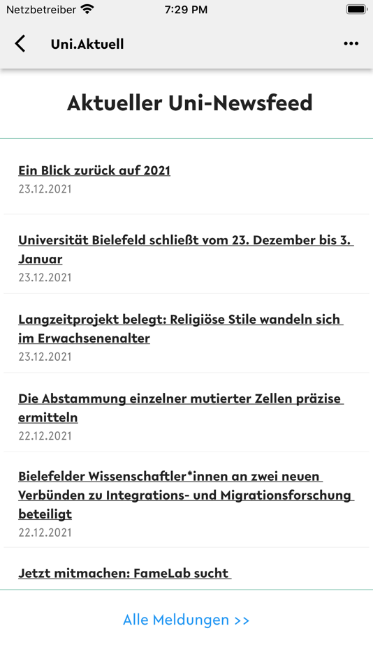 #5. Meine Uni - Uni Bielefeld (iOS) 由: Universitat Bielefeld