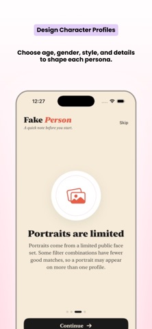 Fake Person Generator screenshot