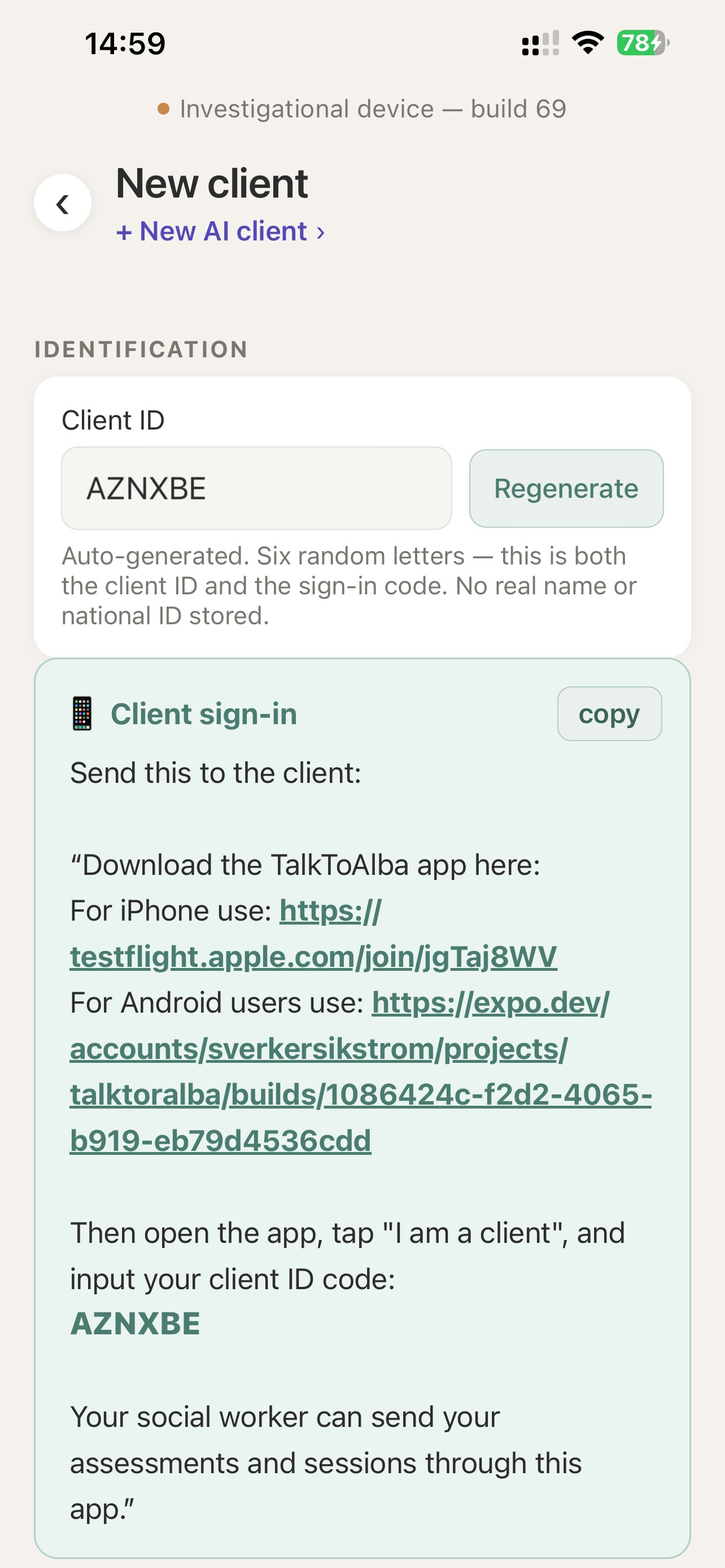 Screenshot 3 of TalkToAlba