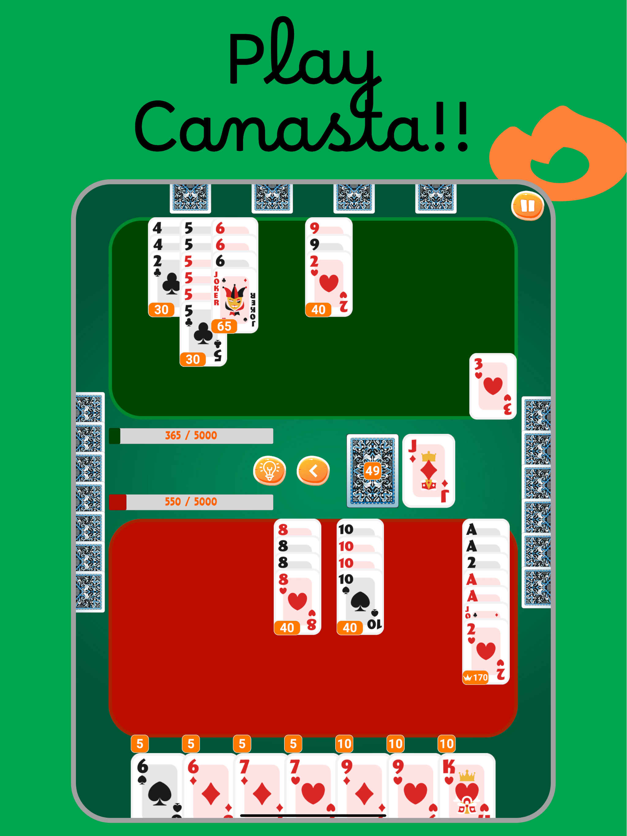 Canasta - Card Game screenshot 6