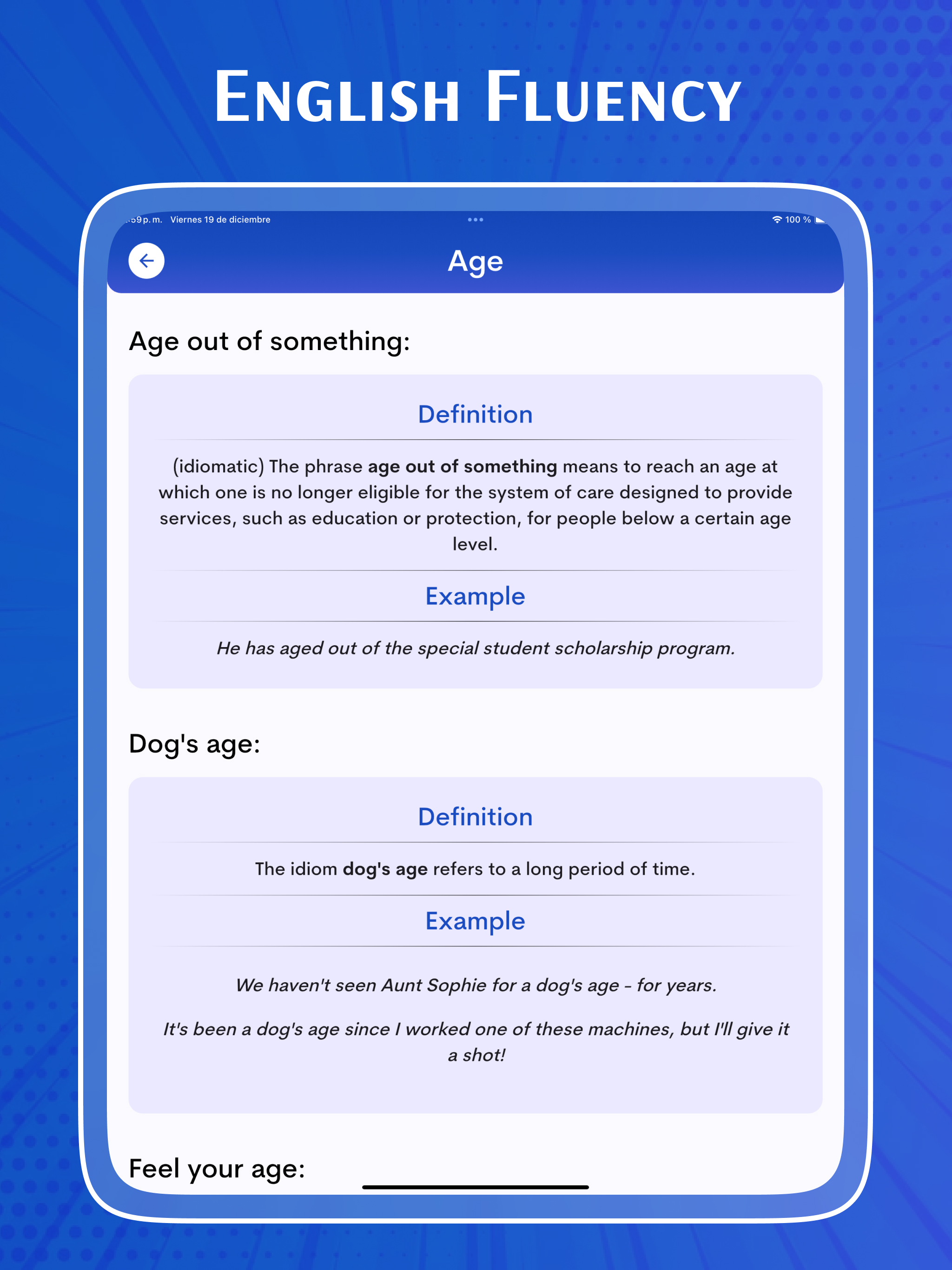 English Dictionary - Advanced