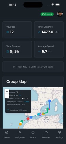 EkyNavy - Sailing Logbook Screenshot 1 of 9