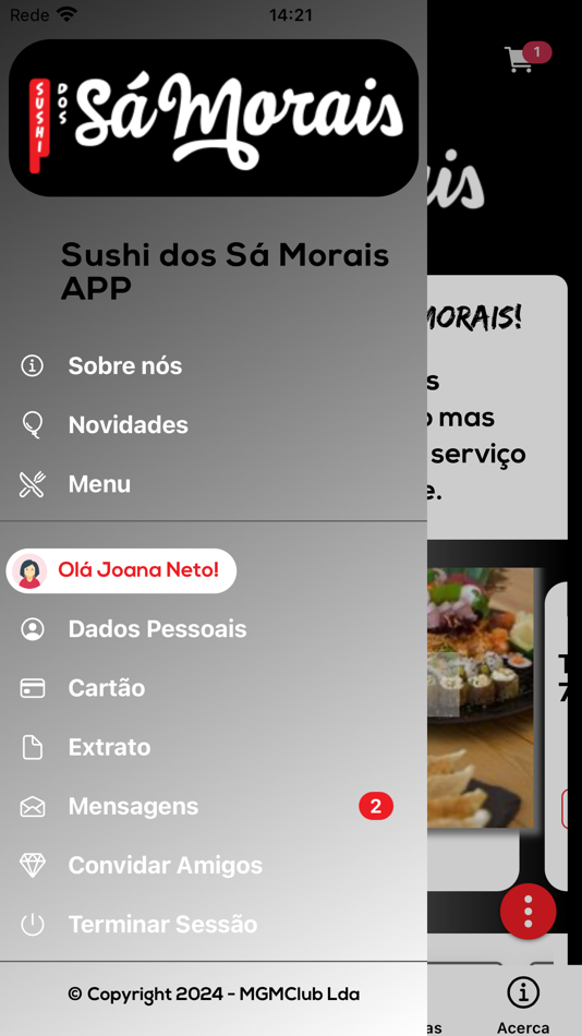 #2. Sushi dos Sá Morais (iOS) 由: Joana Carvalho Neto
