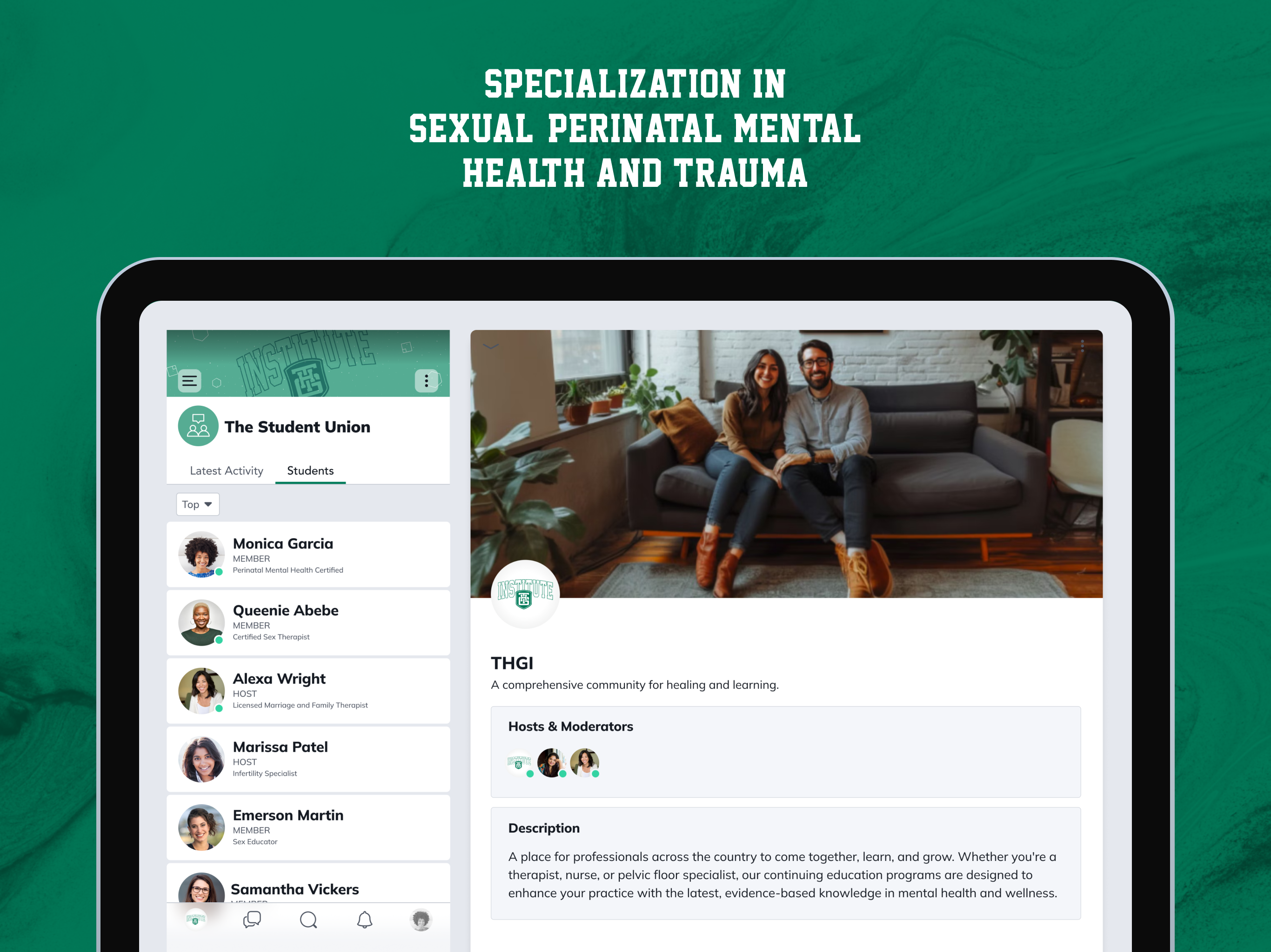 The Healing Group Institute