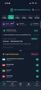 Mis Pronósticos AI screenshot