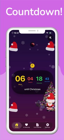 Christmas Countdown & Blessing Screenshot 1 of 4