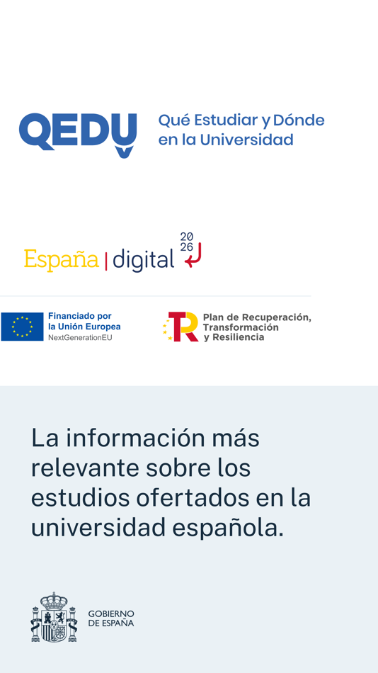 #1. QEDU (iOS) 由: Ministerio de Asuntos Economicos y Transformacion Digital