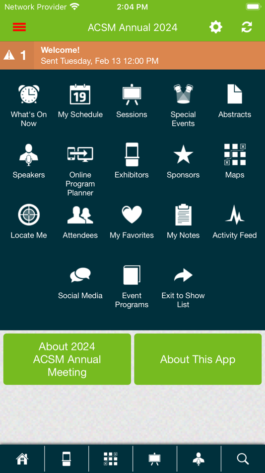 #2. ACSM Conferences and Meetings (iOS) 由: American College of Sports Medicine, Inc.