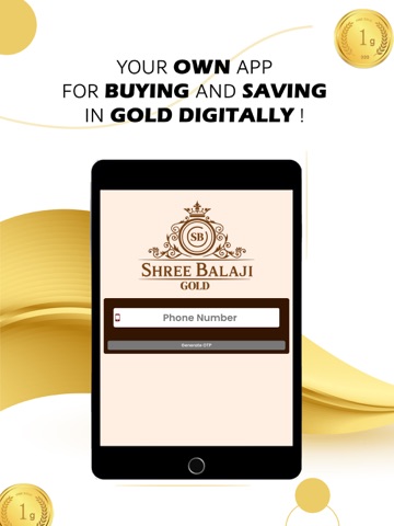 SHREE BALAJI GOLD iPad screenshot