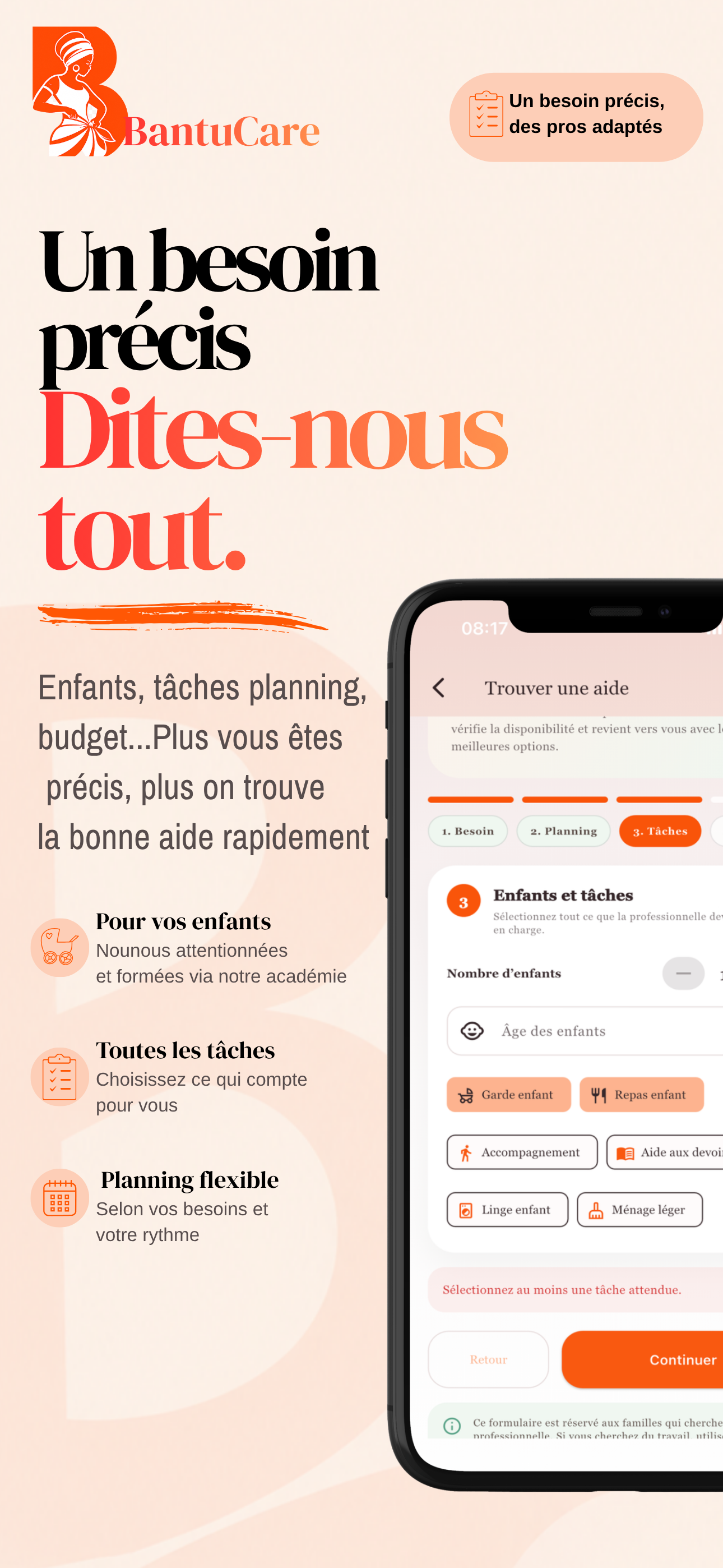 BantuCare - Ménage et Nounou screenshot 4