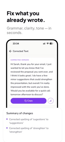 Echo: Ai Reply & Text Writer Screenshot 4 of 4