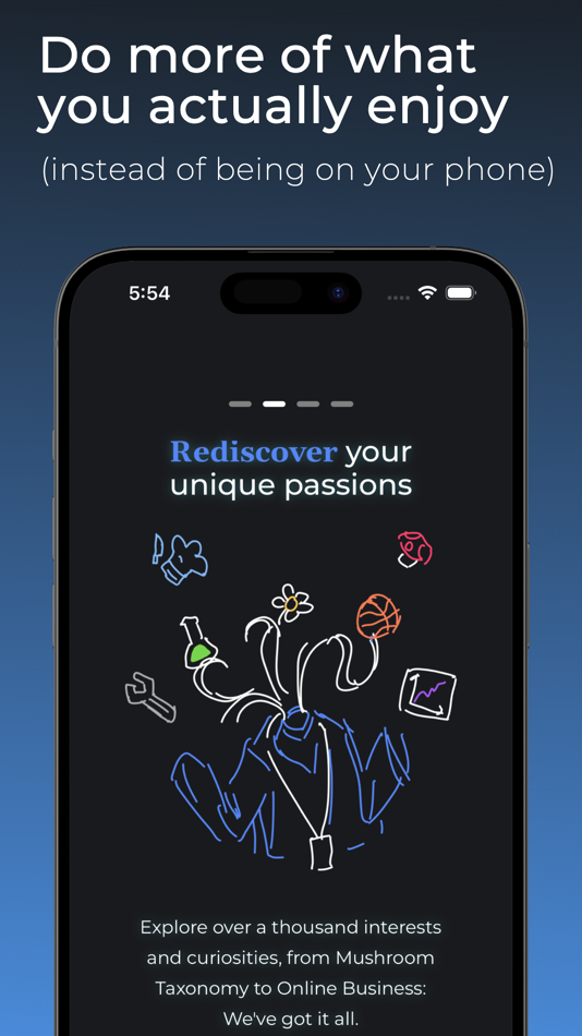 #5. Curiosity Quench: scroll less (iOS) By: jack ingram