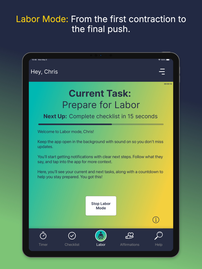 ‎Harbor: Birth & Labor Coach Screenshot