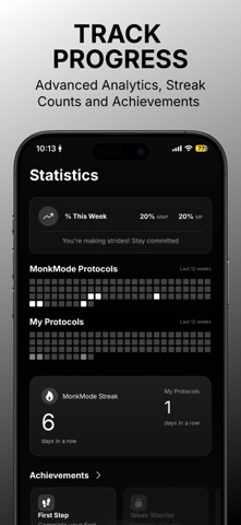MonkMode Protocol screenshot