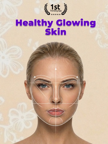 Face Yoga: Glow Up & Skincare iPad screenshot