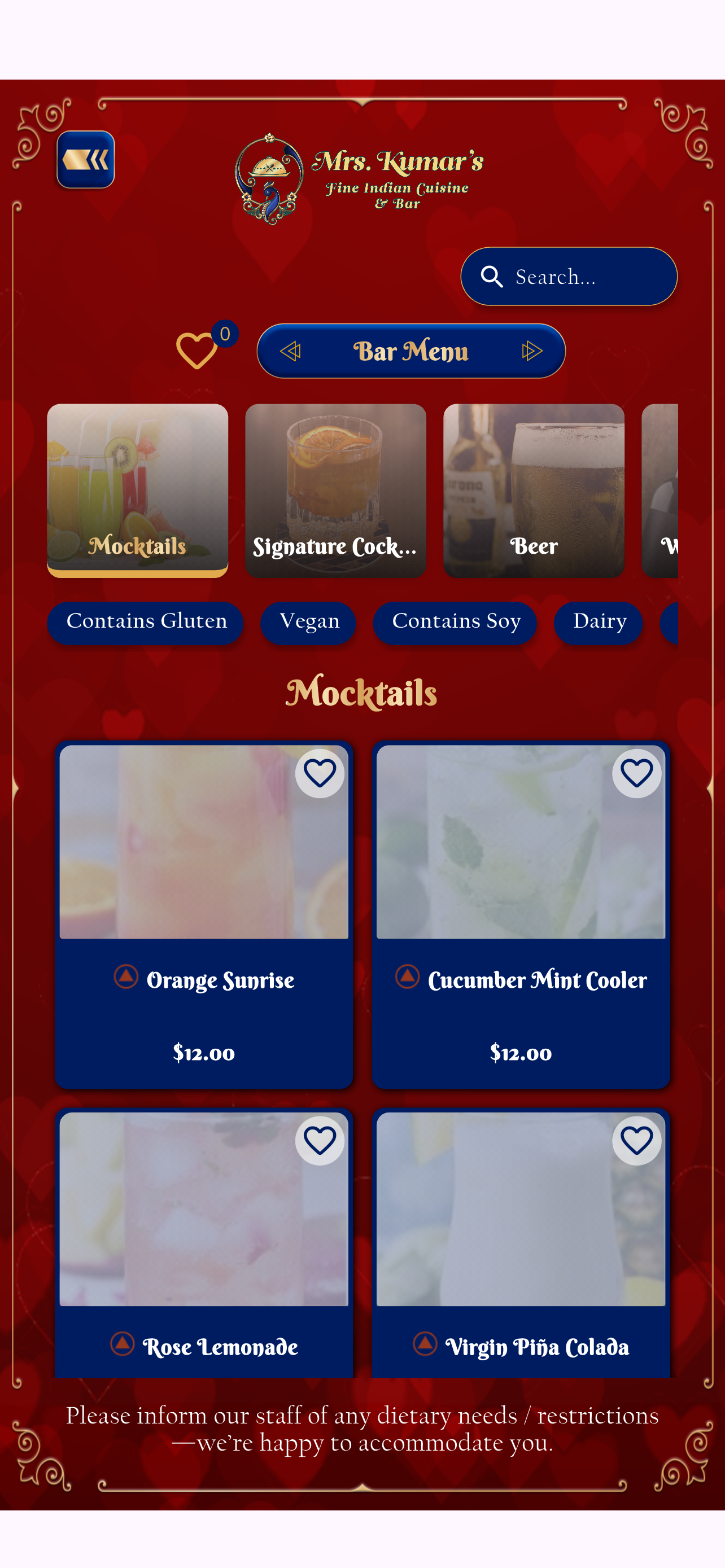 eMenu for Restaurants screenshot 7