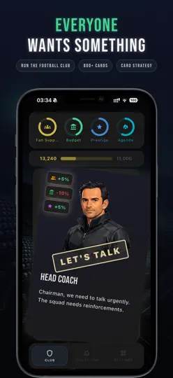 Скриншот Управление клубом на iPhone 2