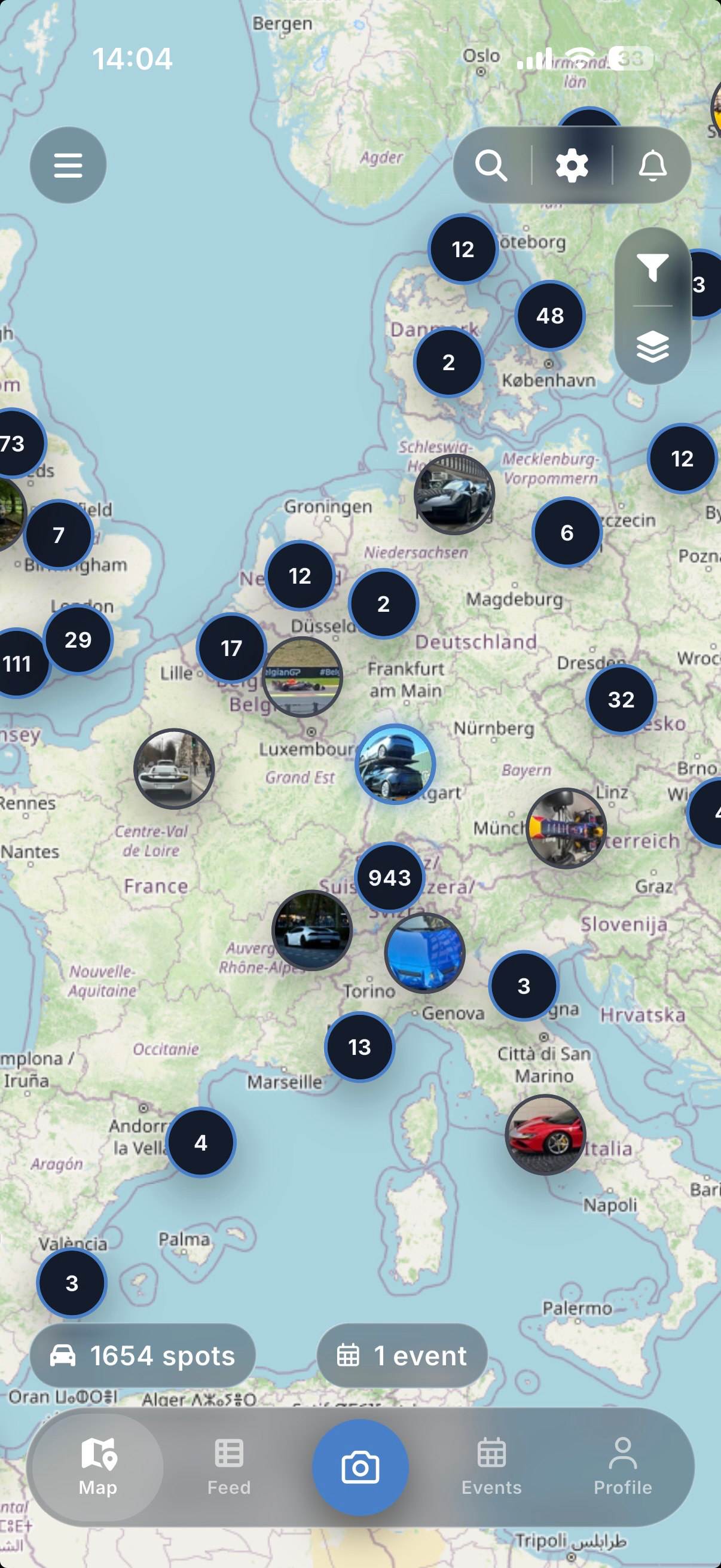 Spott (Car spotting) screenshot 3