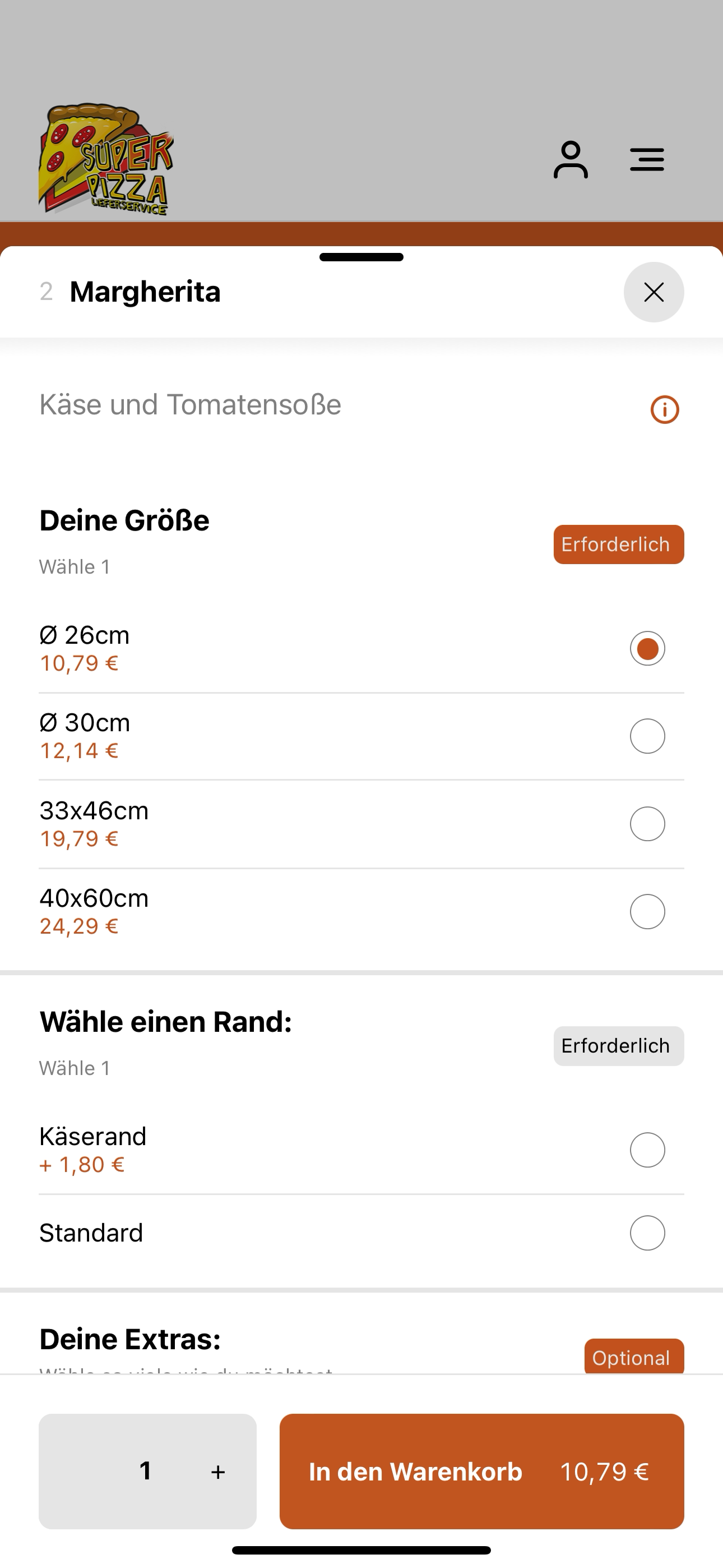 Super Pizza Lieferservice DE screenshot 4