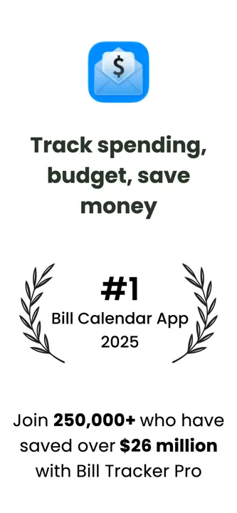 Bill Tracker Proのスクリーンショット（9/9）