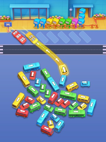Bus Fever - Car Parking Jam iPad screenshot