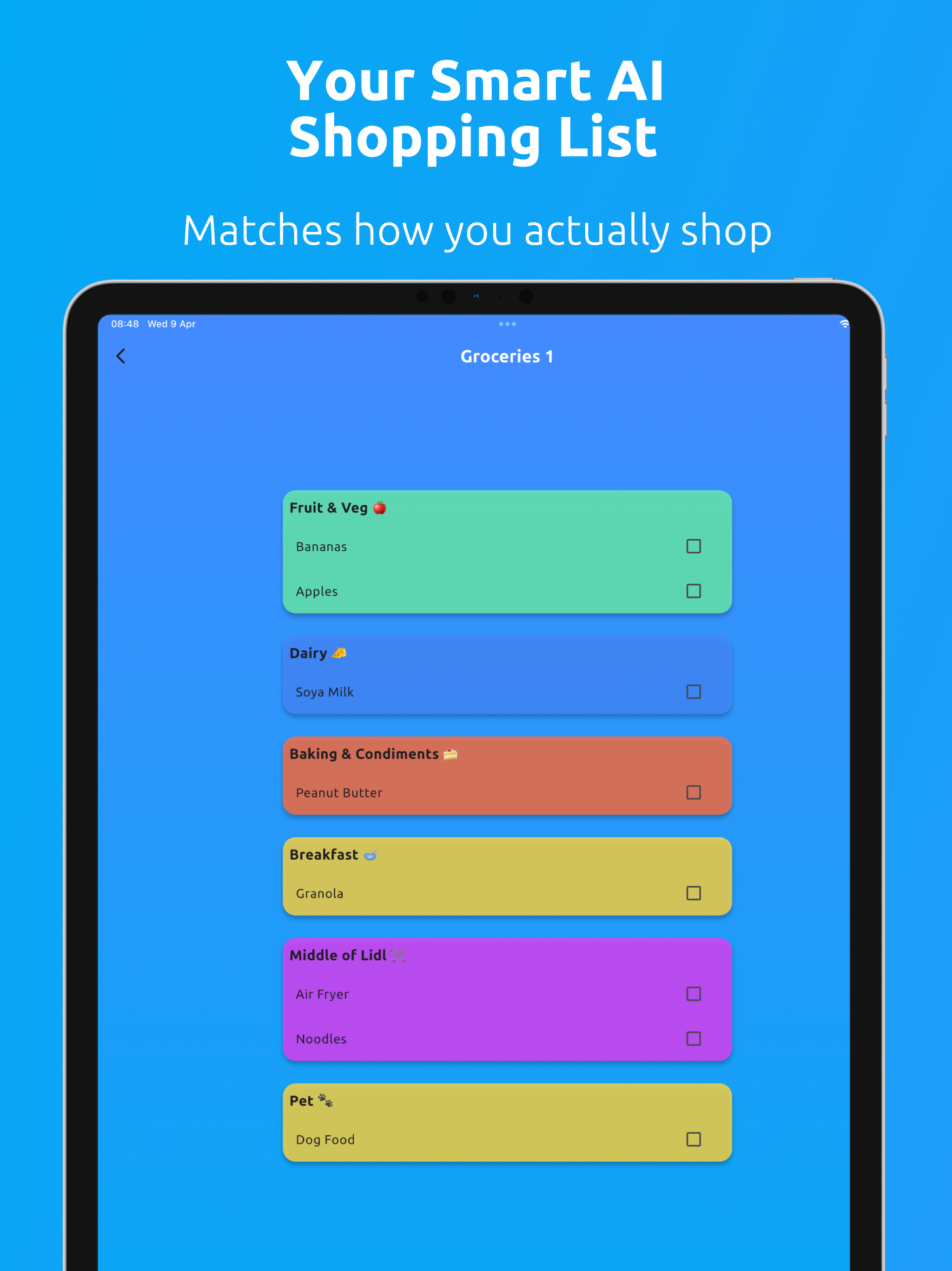 TickIt: AI Grocery List Maker screenshot 5
