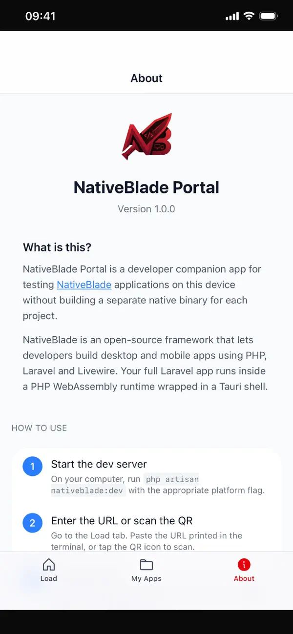 #1. Nativeblade (iOS) Podle: Behind Solution