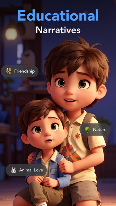 Kitsy AI Bedtime Stories Screenshot