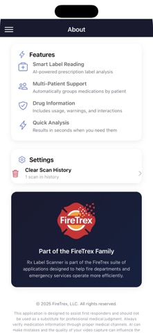 Rx Label Scanner screenshot