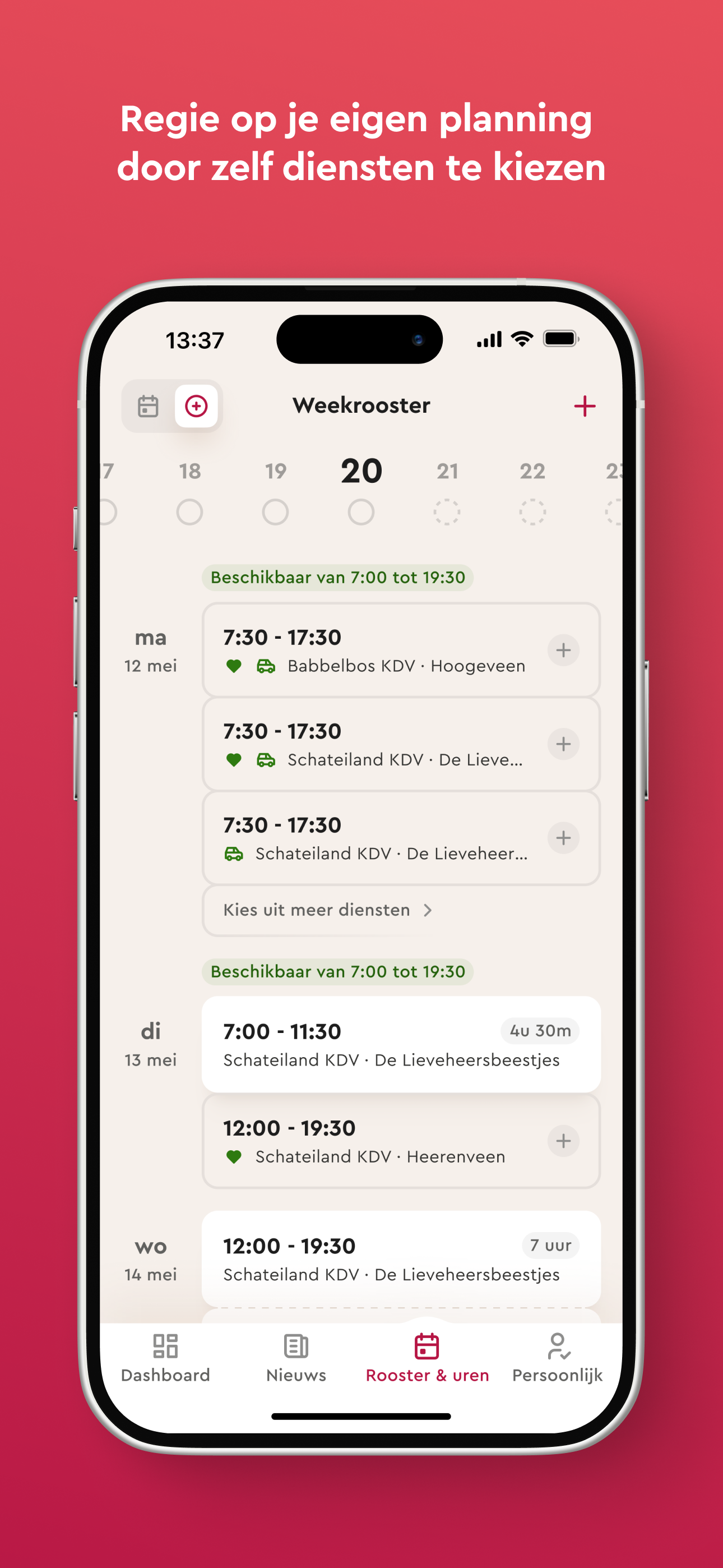Mijn werk bij Partou screenshot 5