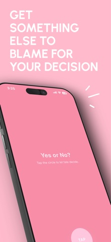 Yes or No: Should I? iPhone screenshot