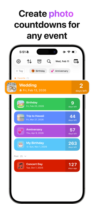 Countdown Widget @ Screenshot 1 of 4