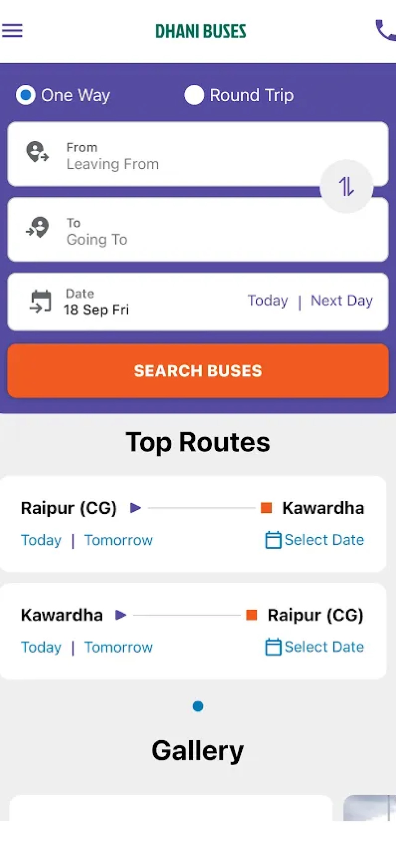 Screenshot 2 of Dhani Buses