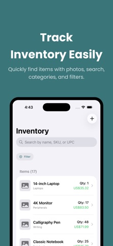 My Inventory Stack iPhone screenshot