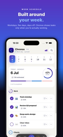 Chronos: Daily Work Tracker Screenshot 1 of 5