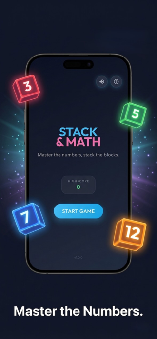 Stack&Math: Number Block Game Screenshot 2 of 4