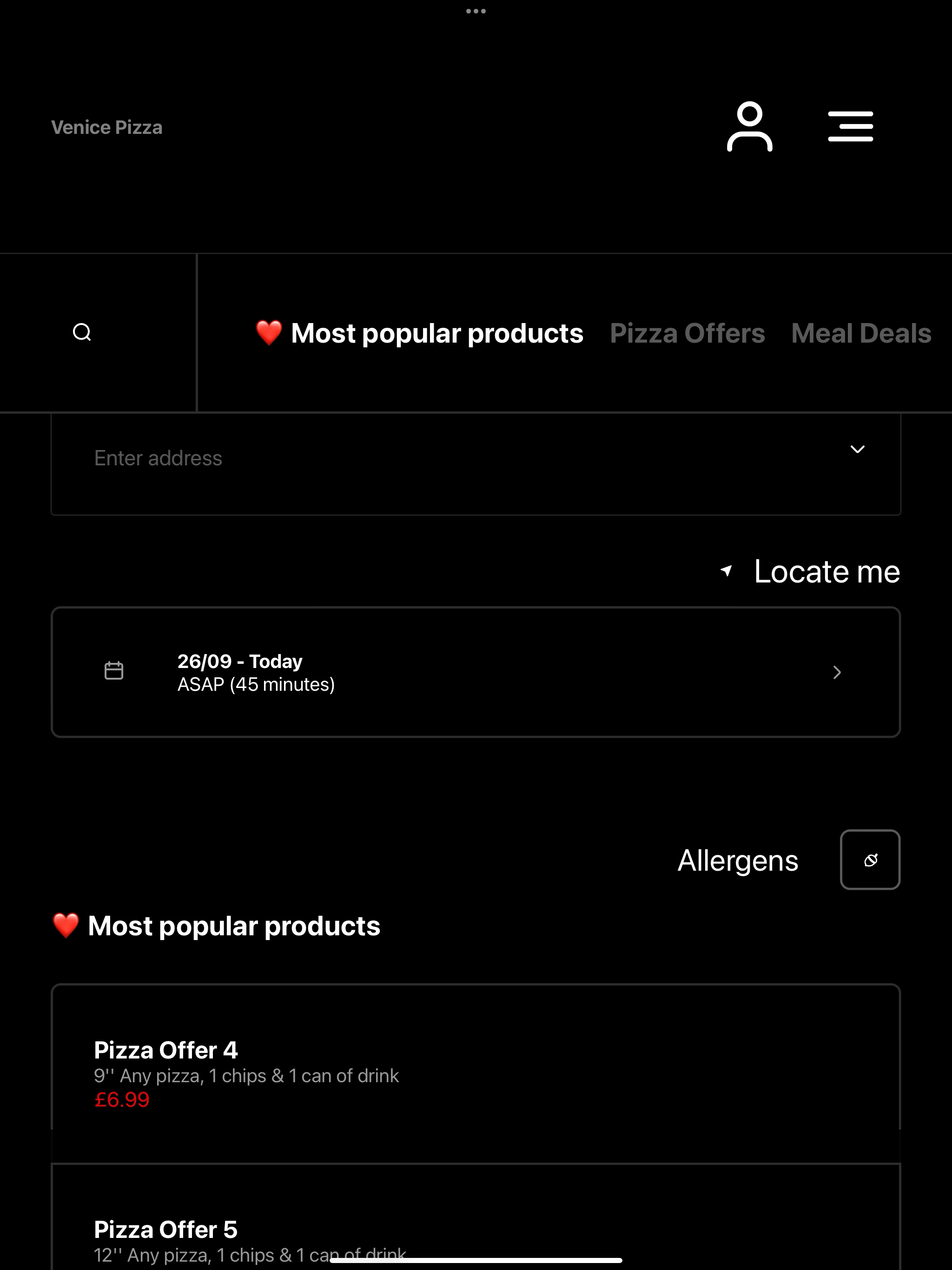 Venice Pizza screenshot 7