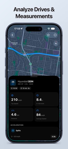 SpeedGPS - Drive & Measure Screenshot 5 of 10