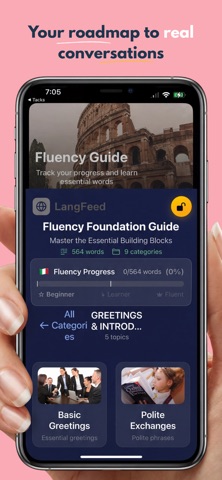 LangFeed - Real Language Screenshot 7 of 9
