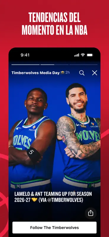 NBA App: baloncesto en directo screenshot 4 of 7