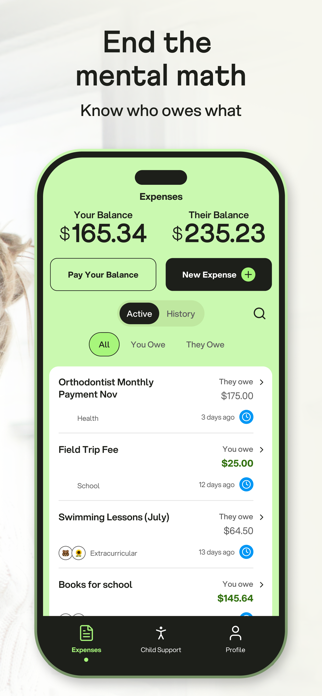 CoBalance: Co-Parent Finances Screenshot 2 of 8